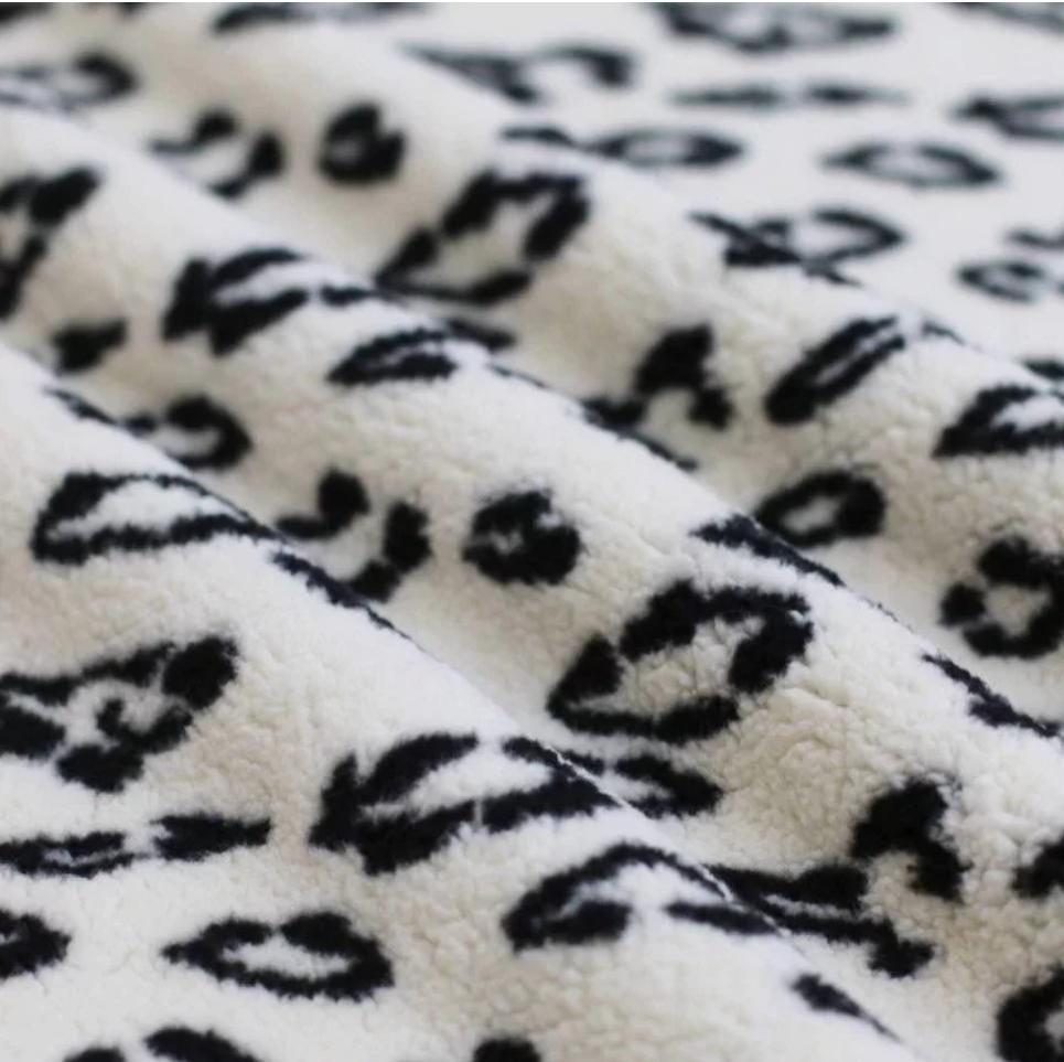 Teddystoff | Leopardenstoff | 3 Farben