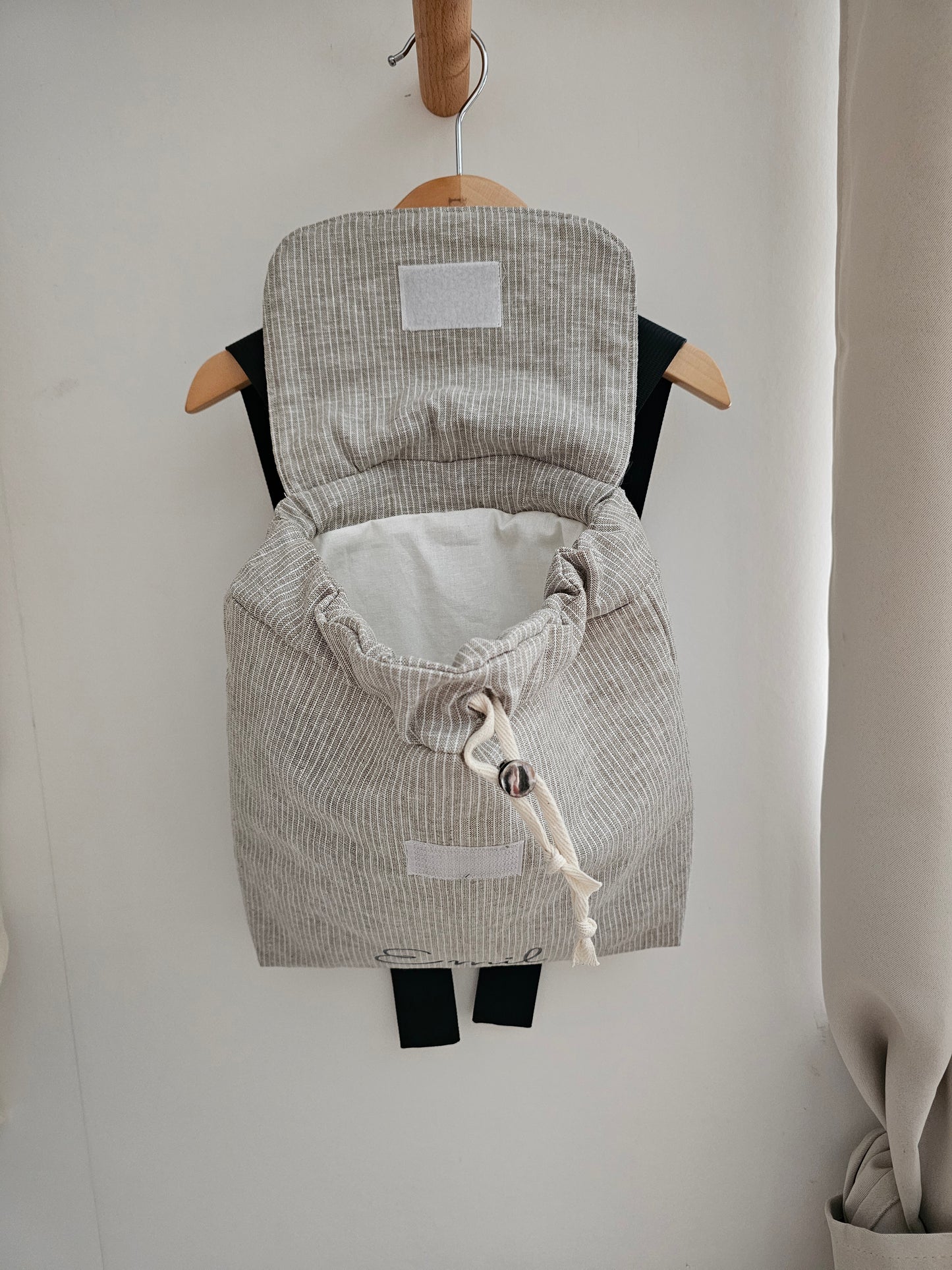 (Kopie) Vintageliebe® | Rucksack gestreift für Erwachsene und Kinder in zwei Größen wählbar | kleiner Damenrucksack | Kindergartenrucksack | handgenäht.