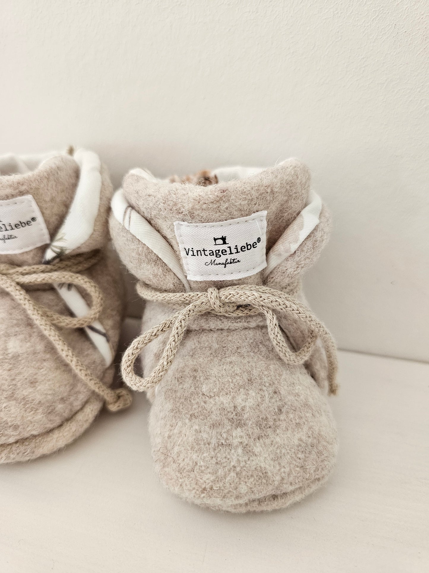 Overall Set beige meliert