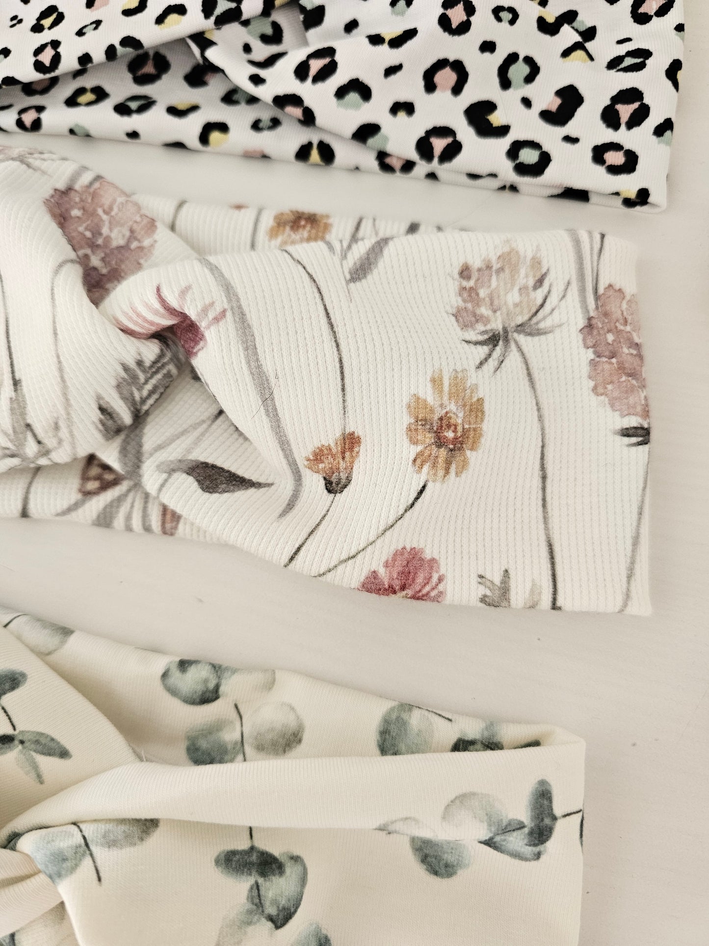 Vintageliebe® Blumen Stirnband geeignet für den Fahrradhelm