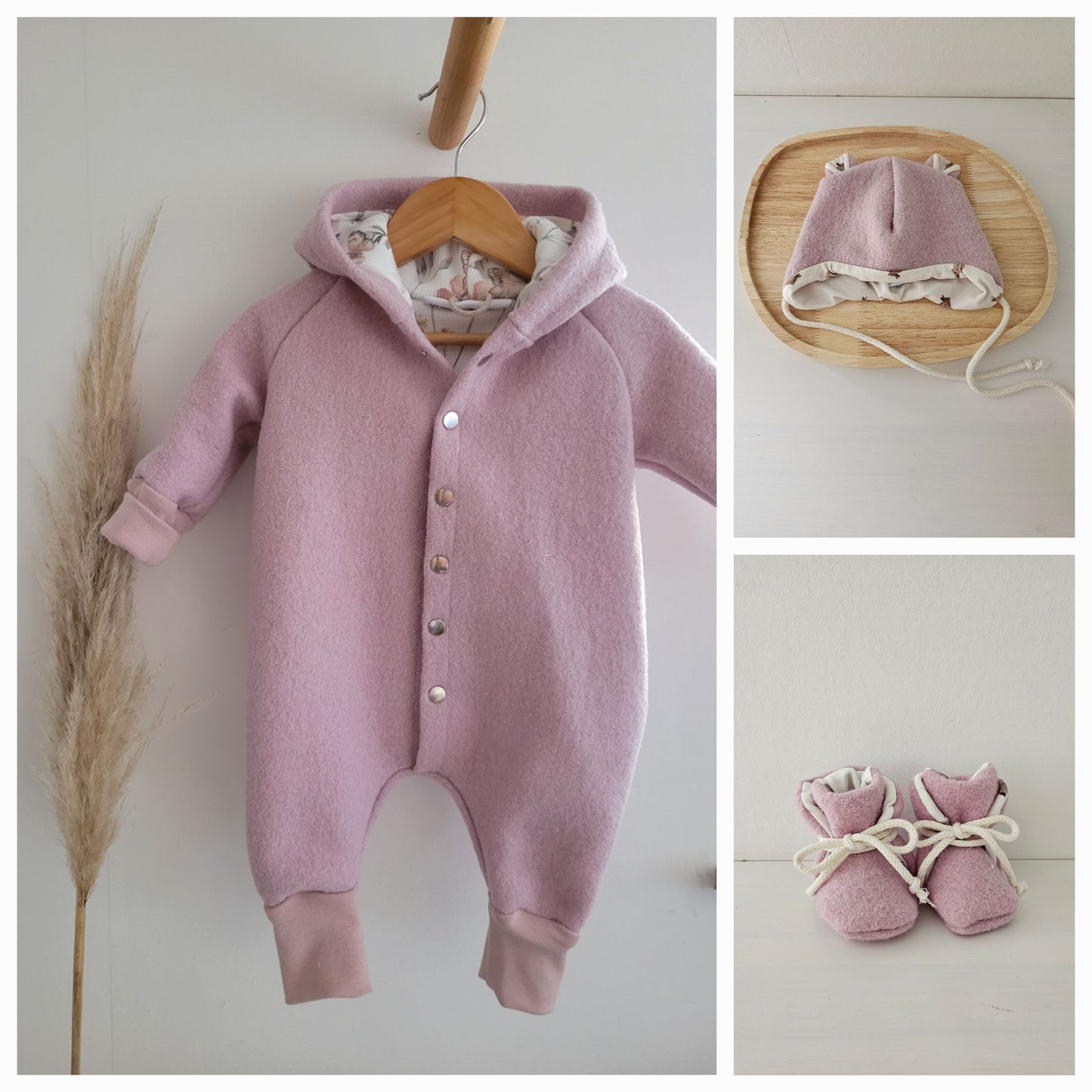 Overall Set rosa