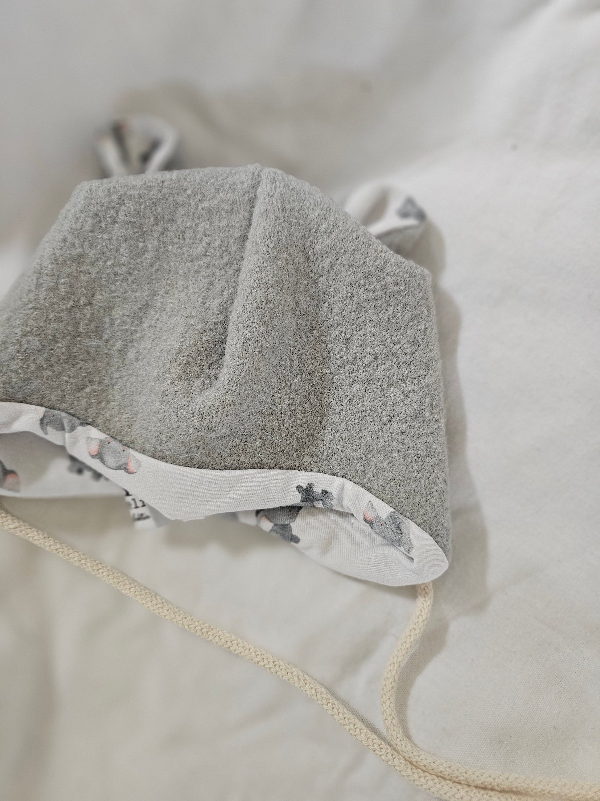 Vintageliebe® Wollwalk Bärenmütze mint
