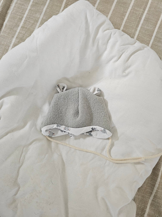 Vintageliebe® Wollwalk Bärenmütze mint