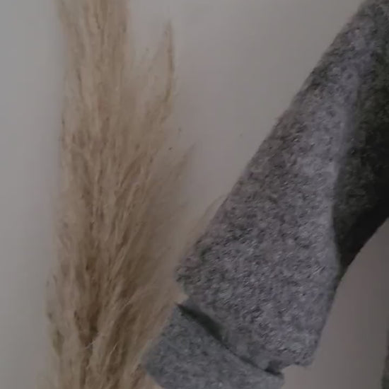 WOLLWALKOVERALL aus 100% Schurwolle.  Naturprodukt aus Schafwolle.  Walkloden Walkoverall