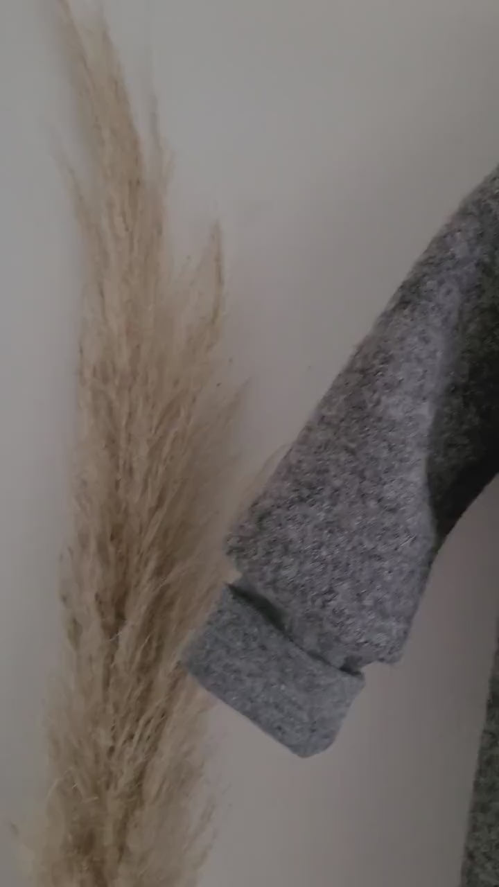 WOLLWALKOVERALL aus 100% Schurwolle.  Naturprodukt aus Schafwolle.  Walkloden Walkoverall